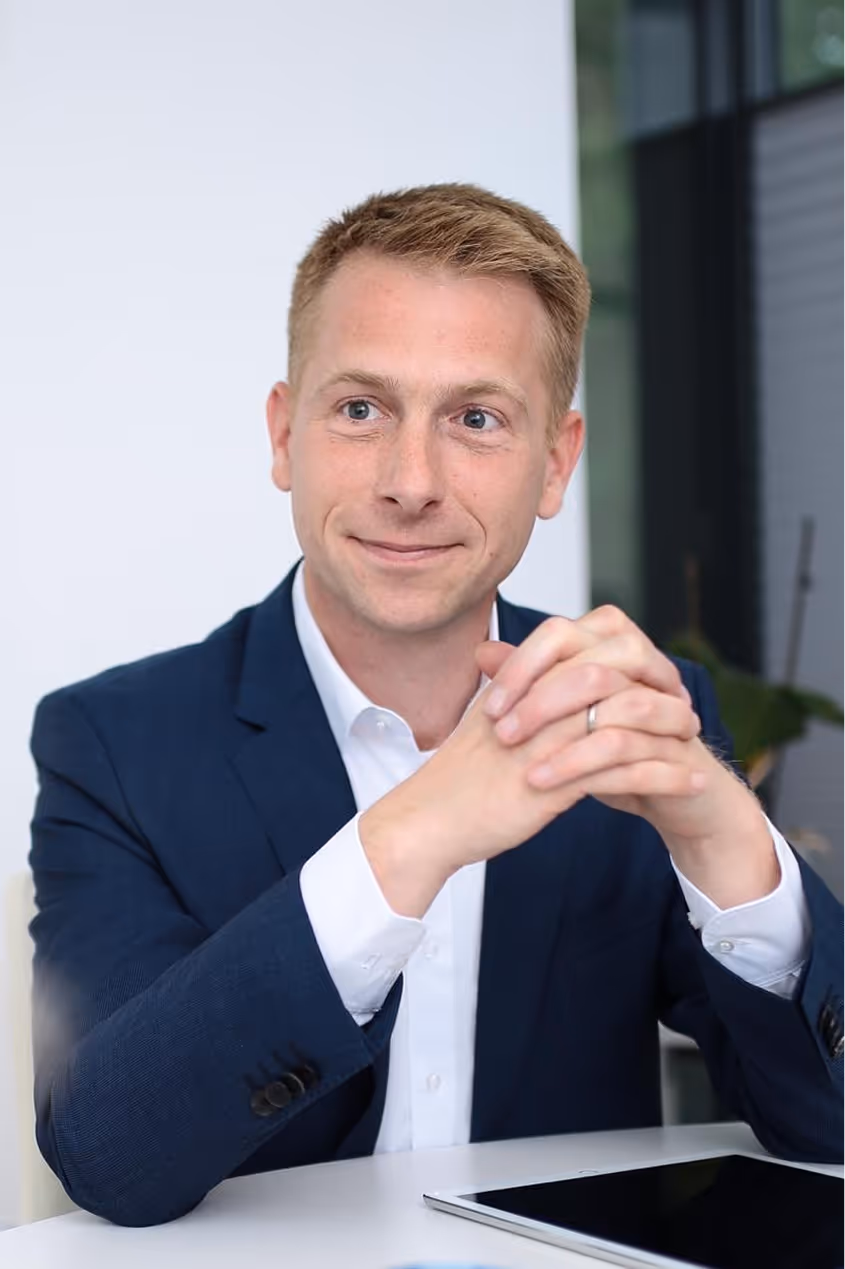 HYPOFY-Kunde und Finanzierungsberater Andreas Harder